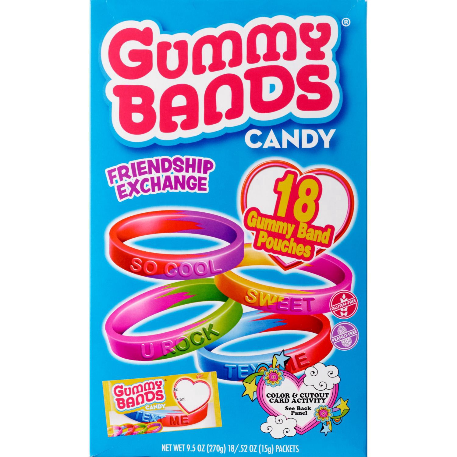 slide 9 of 9, Non Brand Gummy Bands Exchange Box, 18 Ct, 7.4 Oz, 9.5 oz