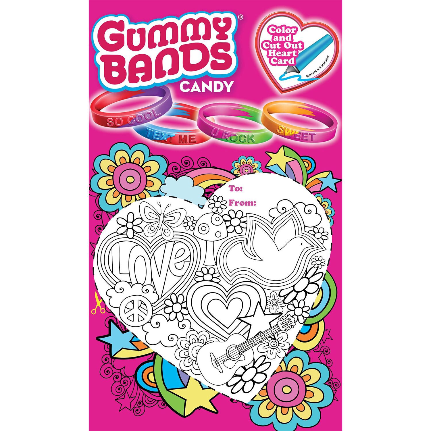 slide 6 of 9, Non Brand Gummy Bands Exchange Box, 18 Ct, 7.4 Oz, 9.5 oz