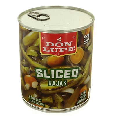 slide 1 of 1, Don Lupe Sliced Pickled Jalapenos, 28 oz