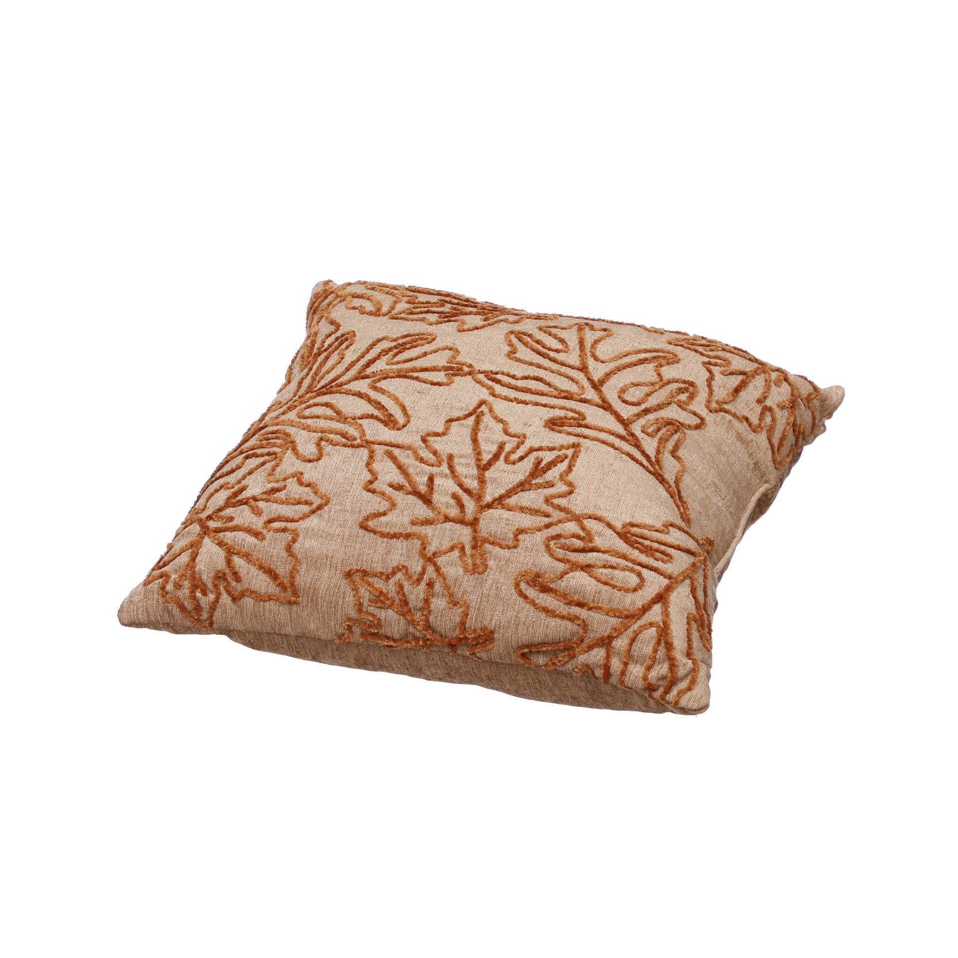 slide 2 of 3, 16" Vintage Leaf Throw Pillow By Ashland, 16 in x 16 in