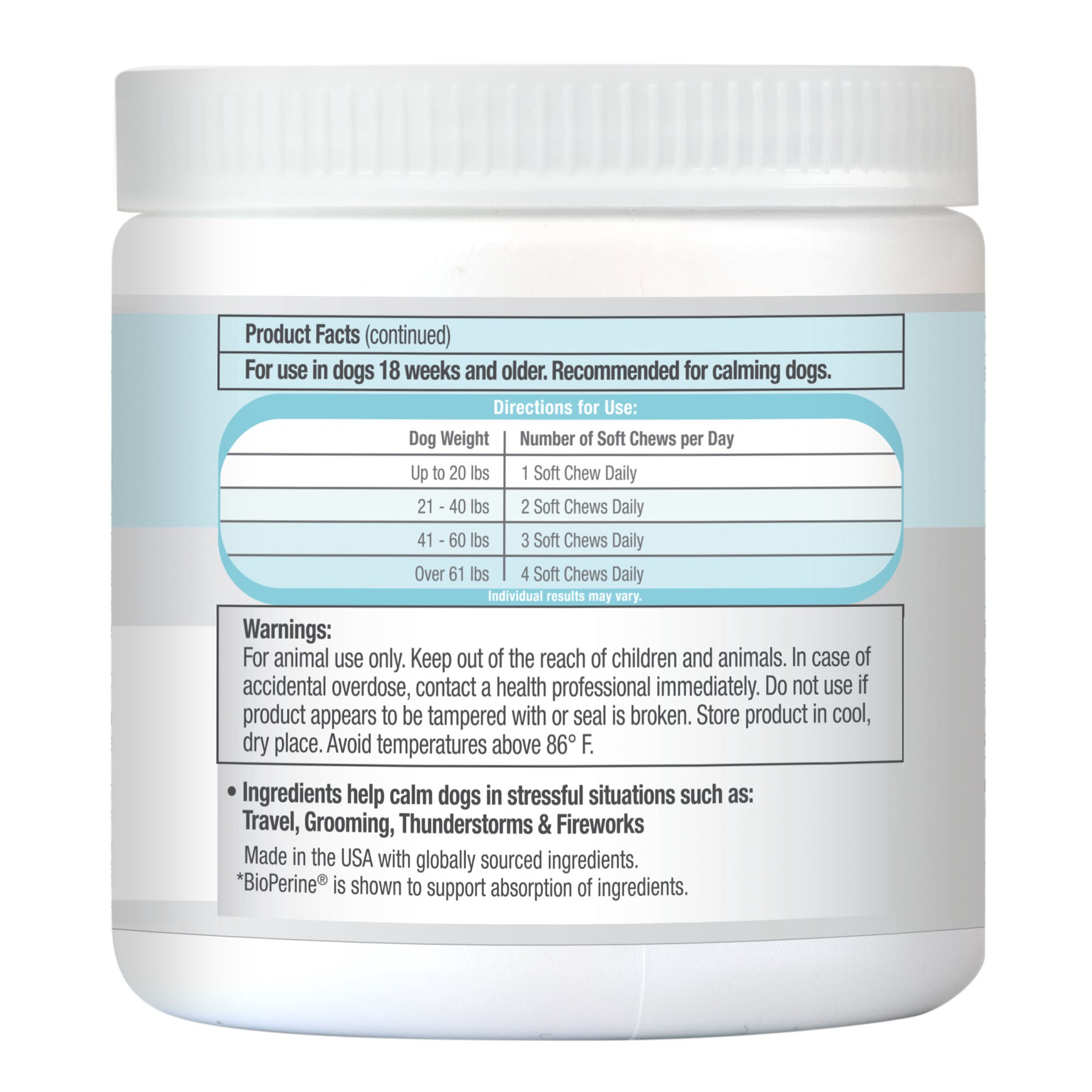 slide 5 of 10, Four Paws Healthy Promise Calming Chews for Dogs 90 Count, 90 ct