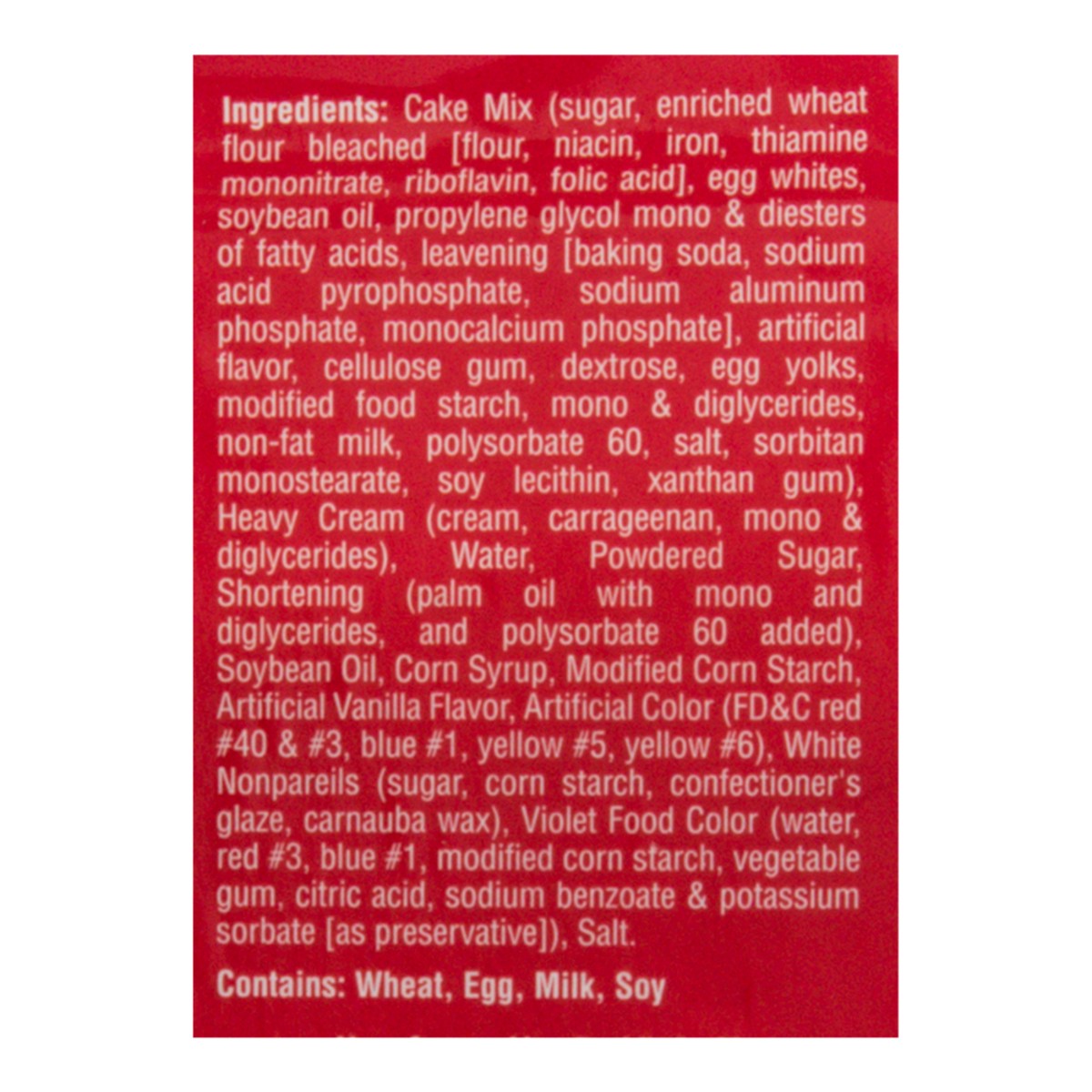 slide 6 of 11, David's Cookies Rainbow Cake 7 oz, 7 oz