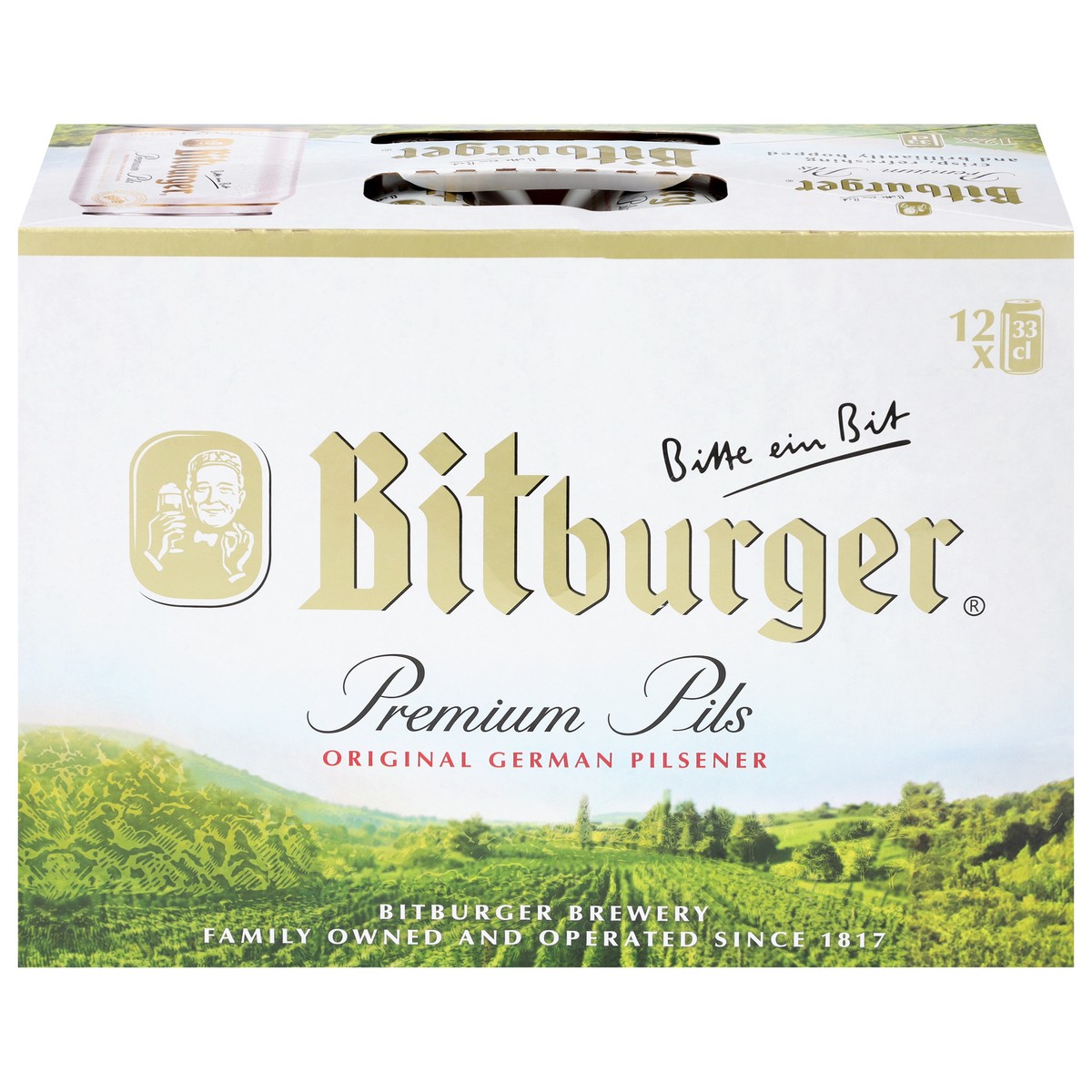 slide 1 of 13, Bitburger Premium Pils Original Beer - 12 x 11.2 fl oz Cans, 12 ct