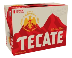 Tecate Original Mexican Lager Beer, 12 Pack, 12 fl oz Cans
