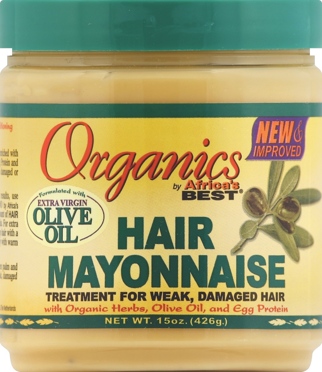 slide 2 of 4, Organics Hair Mayonnaise 15 oz, 15 oz