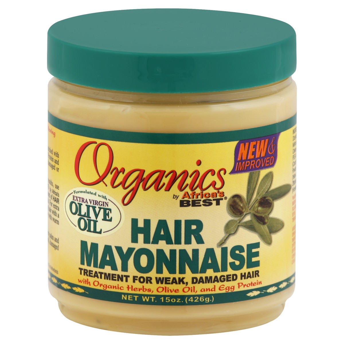 slide 4 of 4, Organics Hair Mayonnaise 15 oz, 15 oz