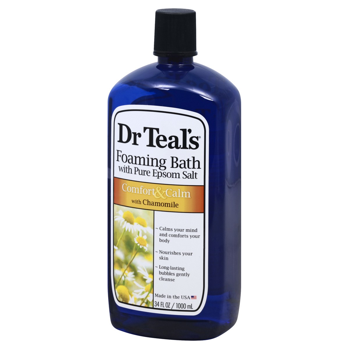 slide 4 of 9, Dr. Teal's Foaming Bath 34 oz, 34 oz