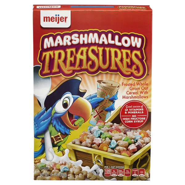 slide 1 of 1, Meijer Marshmallow Treasures Cereal, 11.5 oz