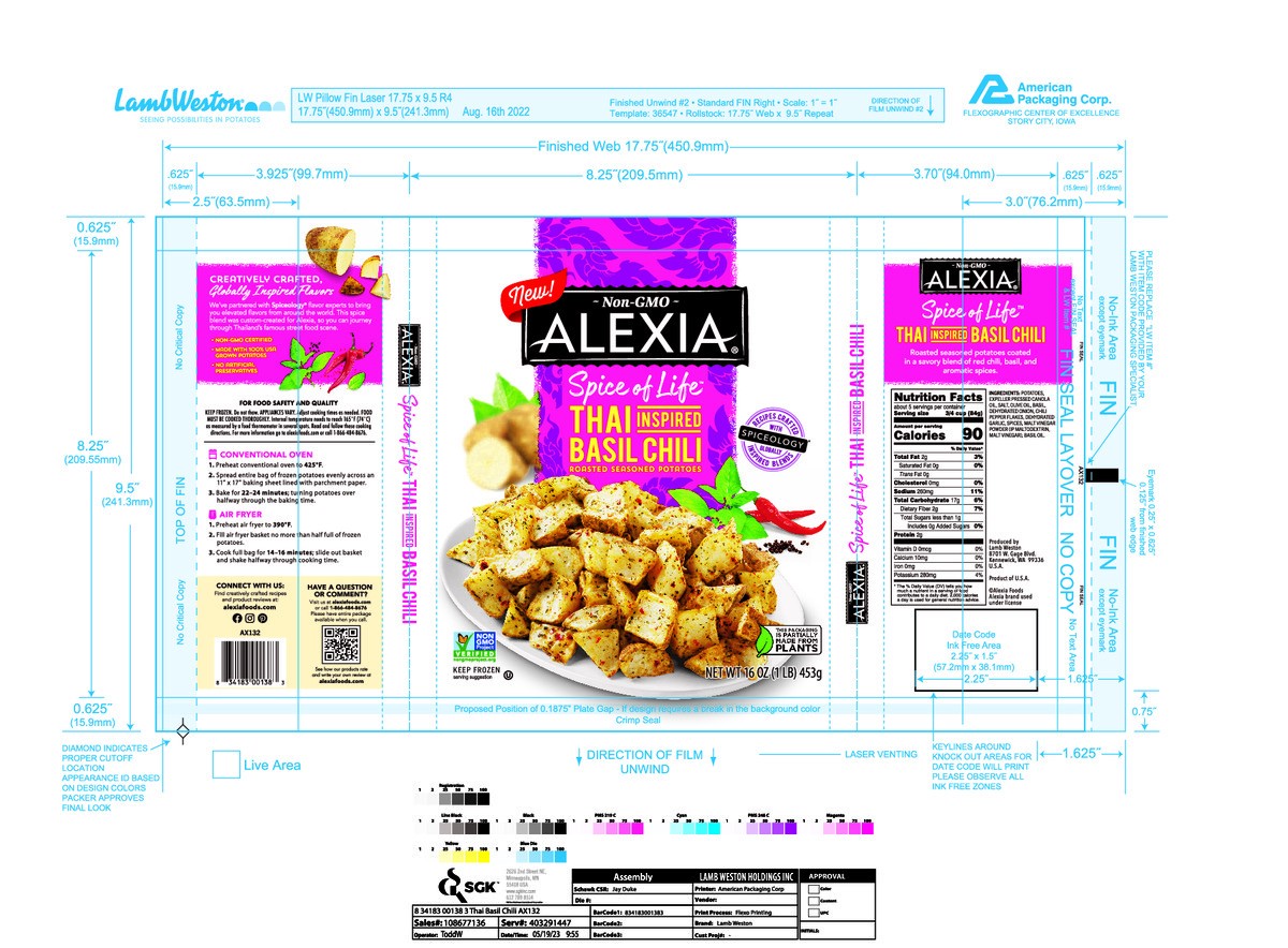 slide 7 of 7, Alexia Spice of Life Thai Inspired Basil Chili, 16 oz., 16 oz