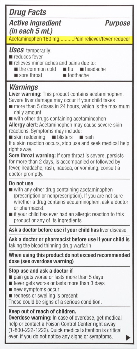 slide 12 of 14, TopCare Children Pain And Fever Grape, 4 oz