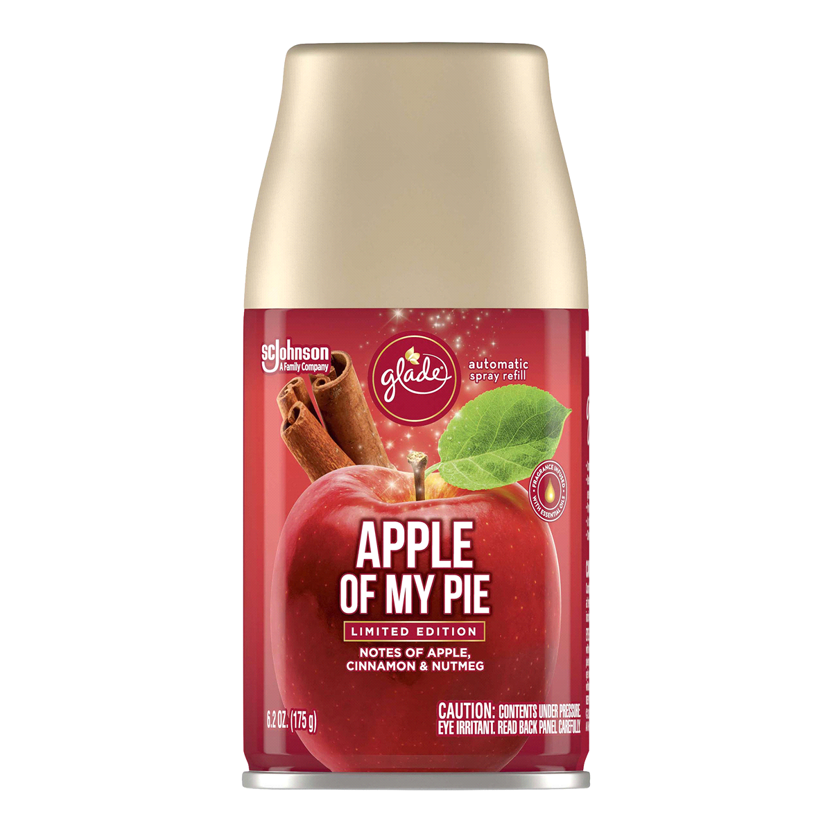 slide 1 of 1, Glade Apple Of My Pie Scented Automatic Spray Refill, 6.2 oz