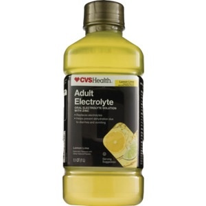 slide 1 of 1, CVS Health Adult Oral Electrolyte With Zinc Lemon Lime, 33 oz