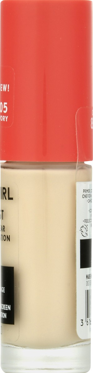 slide 4 of 9, Covergirl Outlast Extreme Wear 3-in-1 Full Coverage Liquid Foundation, SPF 18 Sunscreen, Ivory, 1 Fl. Oz., 30 ml