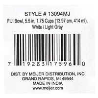 slide 3 of 5, Meijer Pet Food Bowl, 1.75 cup, 1 ct