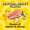 slide 15 of 29, TEMPTATIONS Seafood Medley Flavor Adult Dry Cat Food, 20 lb. Bag, 20 lb