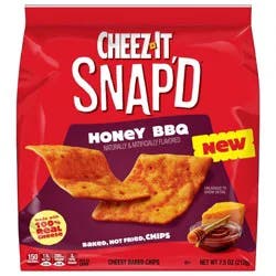 Cheez-It Snap'd Cheesy Baked Chips Honey BBQ