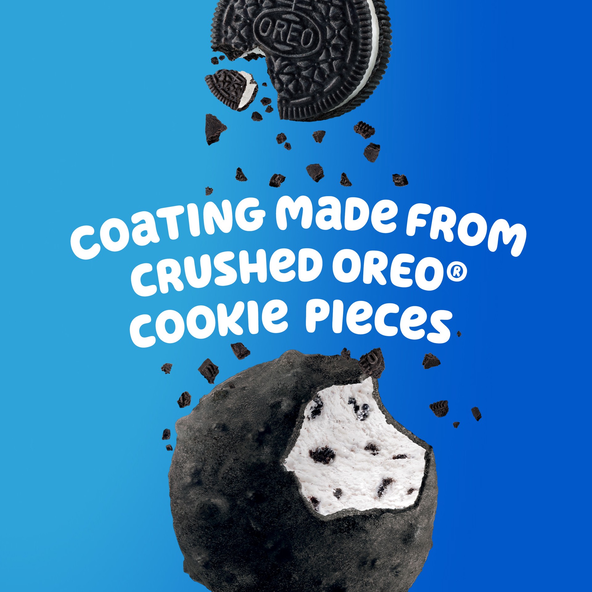 slide 3 of 5, Oreo Cones Frozen Dairy Dessert 8 ea, 8 ct