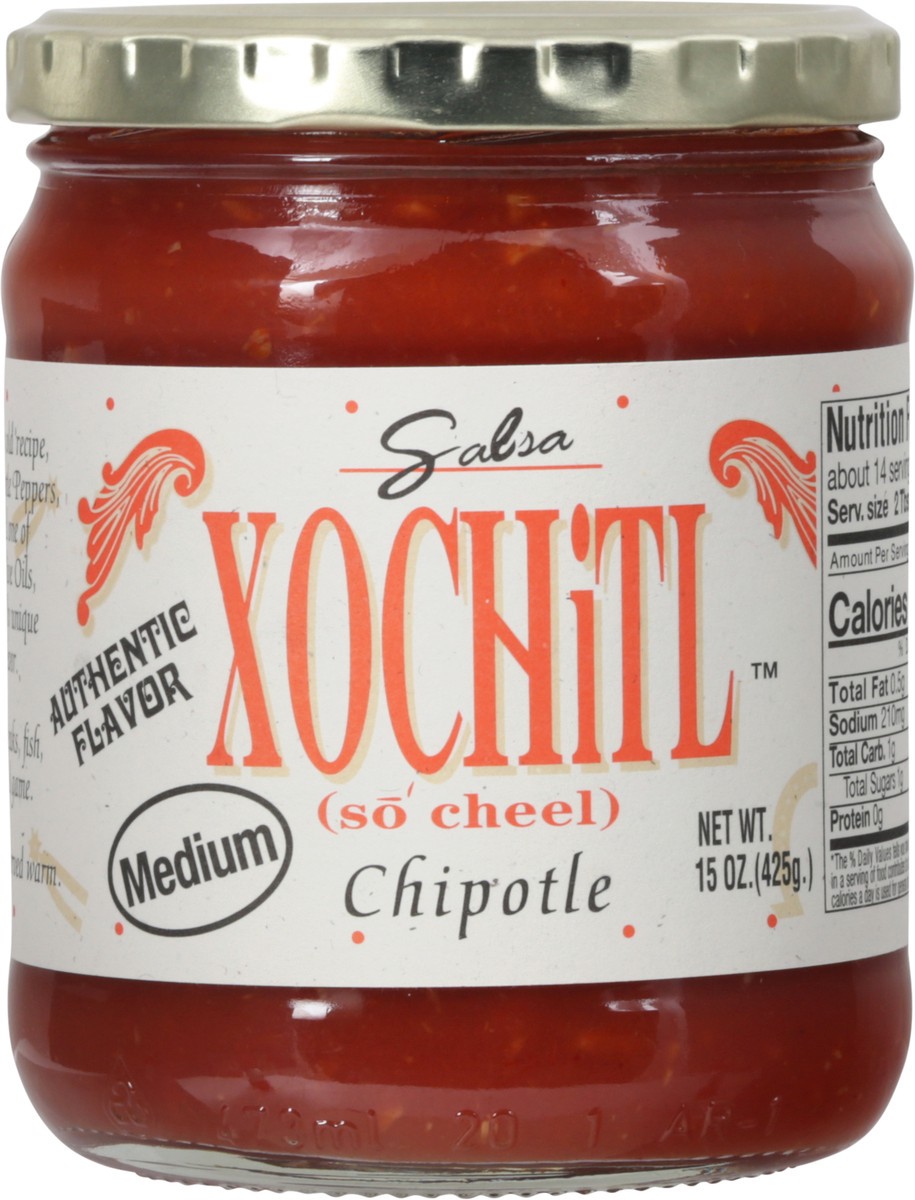 slide 1 of 1, Xochitl Medium Chipotle Salsa 15 oz, 15 oz