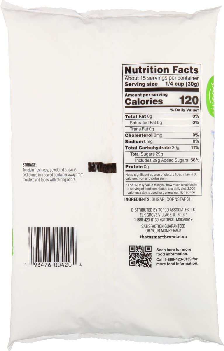 slide 5 of 16, That's Smart! Powdered Sugar 16 oz, 16 oz