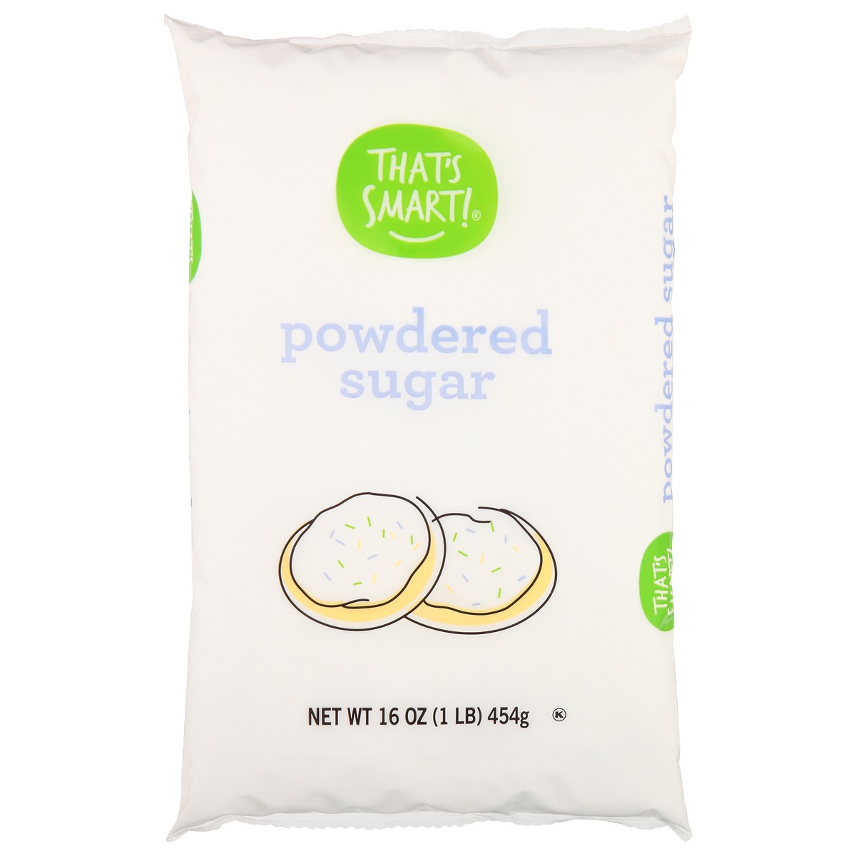 slide 9 of 16, That's Smart! Powdered Sugar 16 oz, 16 oz