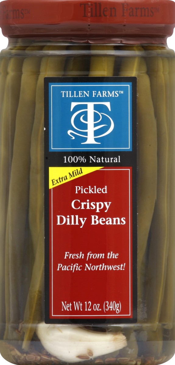 slide 2 of 2, Tillen Farms Dilly Beans 12 oz, 12 oz