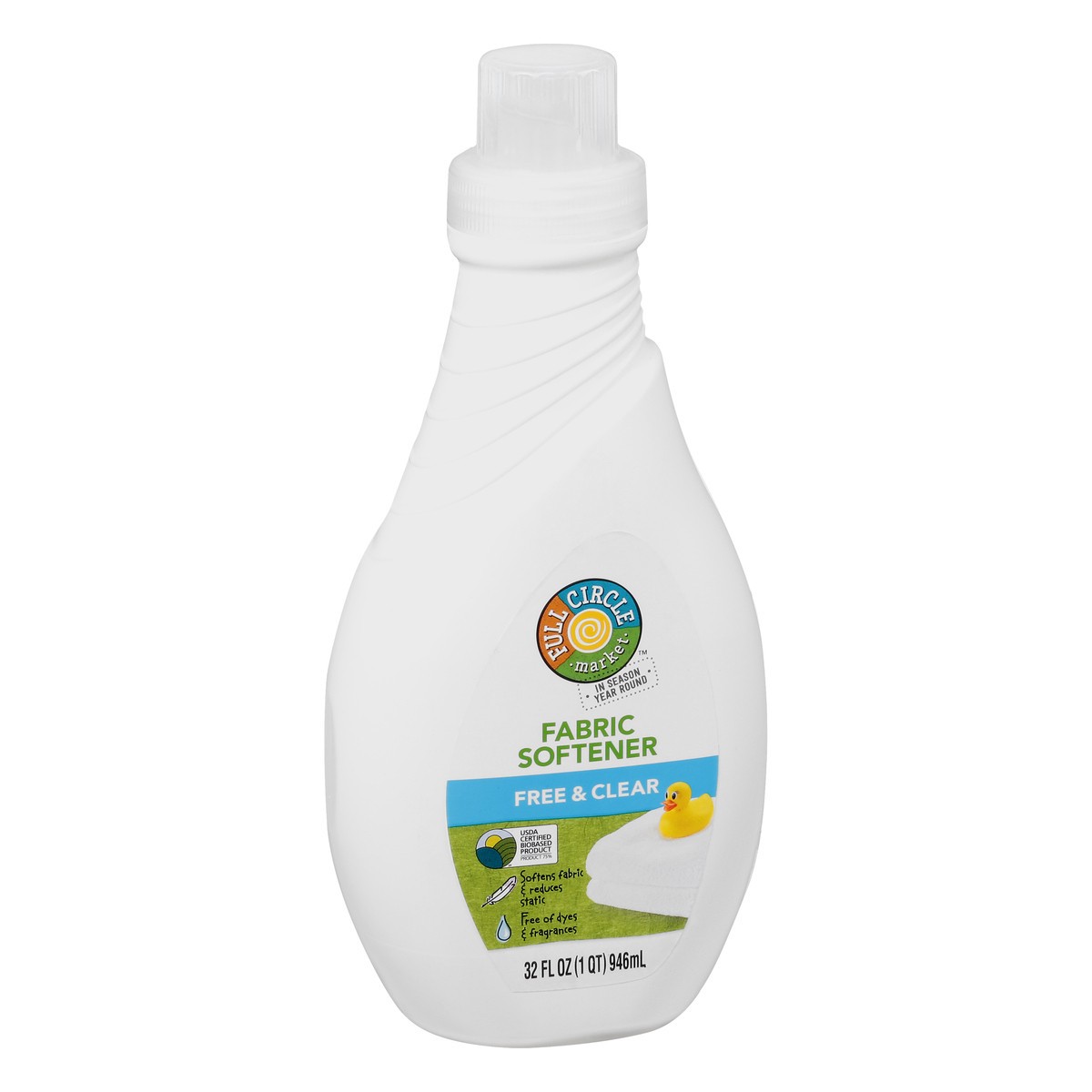 slide 9 of 12, Full Circle Market Free & Clear Fabric Softener 32 oz, 32 oz