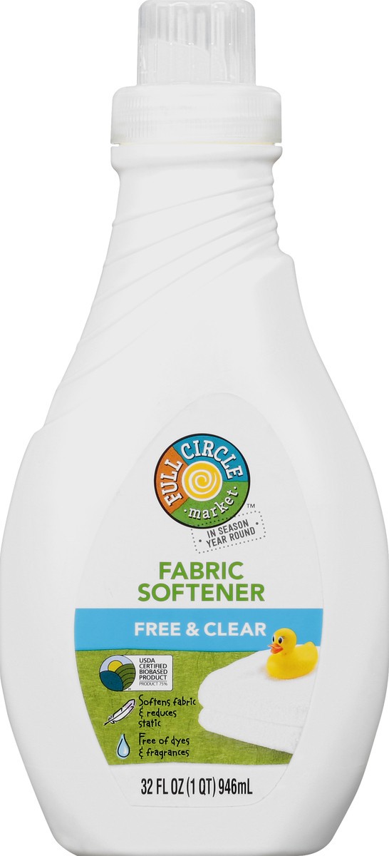 slide 10 of 12, Full Circle Market Free & Clear Fabric Softener 32 oz, 32 oz