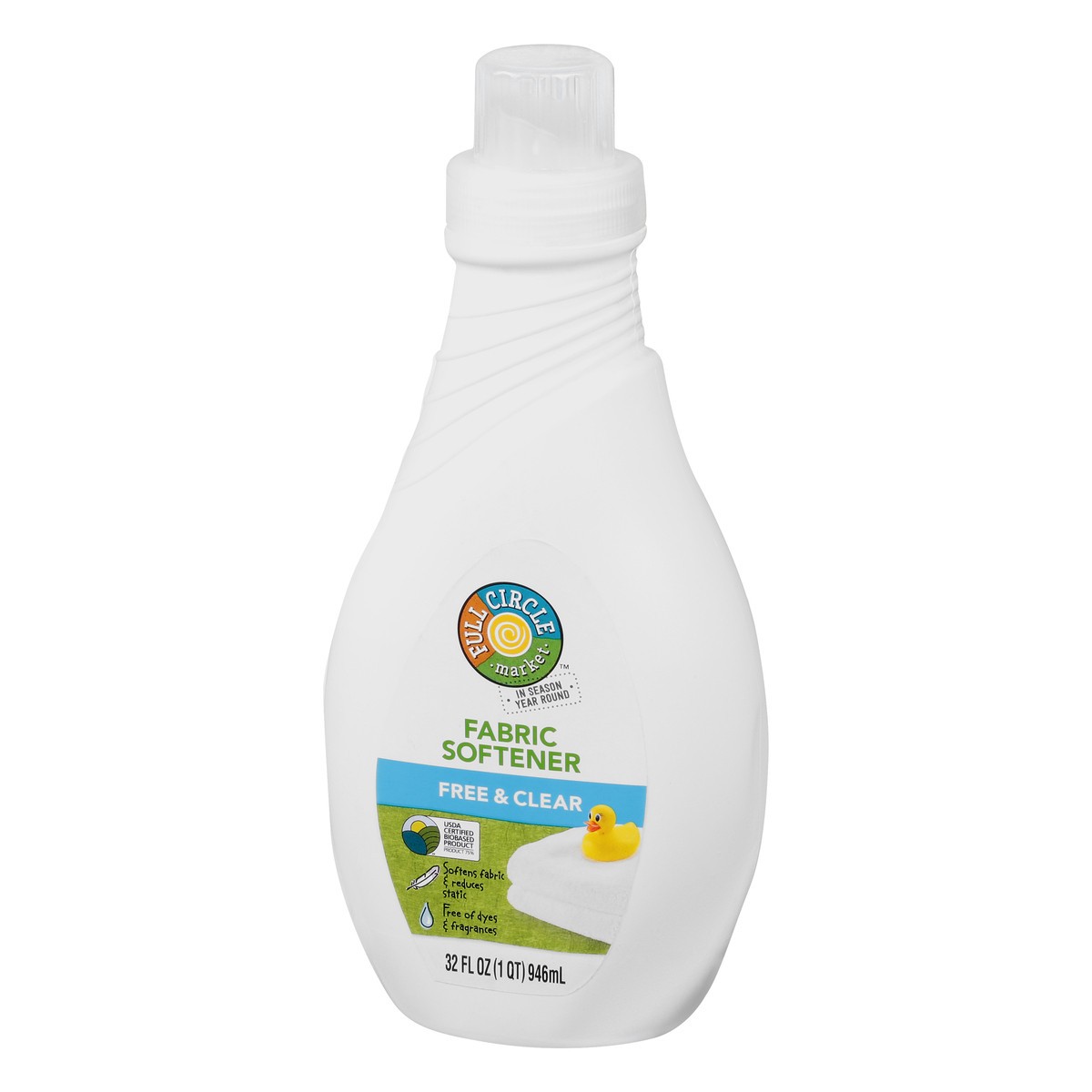 slide 7 of 12, Full Circle Market Free & Clear Fabric Softener 32 oz, 32 oz