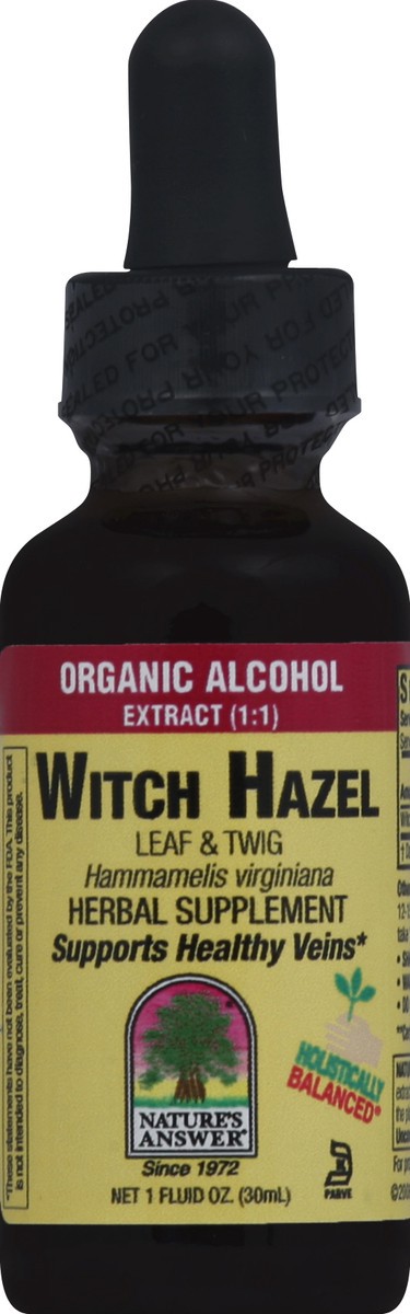 slide 2 of 2, Nature's Answer Witch Hazel Leaf And Twig, 1 fl oz