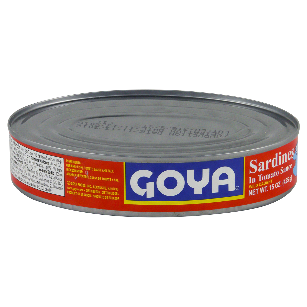 slide 12 of 22, Goya Sardines 15 oz, 15 oz