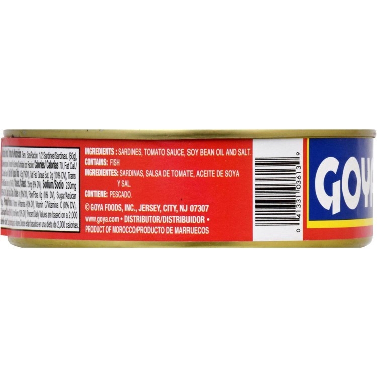 slide 19 of 22, Goya Sardines 15 oz, 15 oz