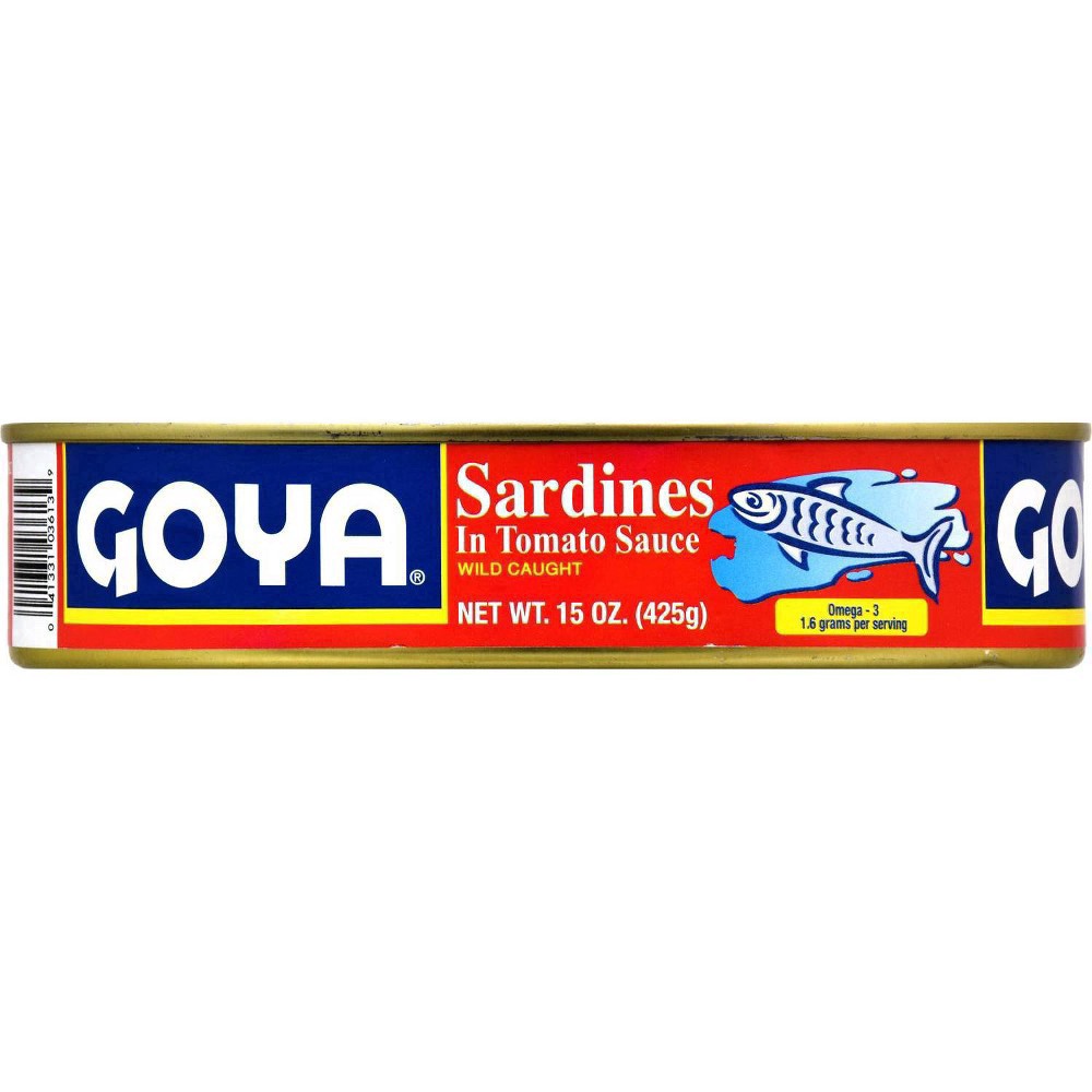 slide 16 of 22, Goya Sardines 15 oz, 15 oz