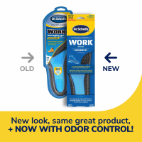 slide 20 of 29, Dr. Scholl's Work All-Day Superior Comfort Insoles (with) Massaging Gel, Men, 1 Pair, Trim to Fit, 1 ct