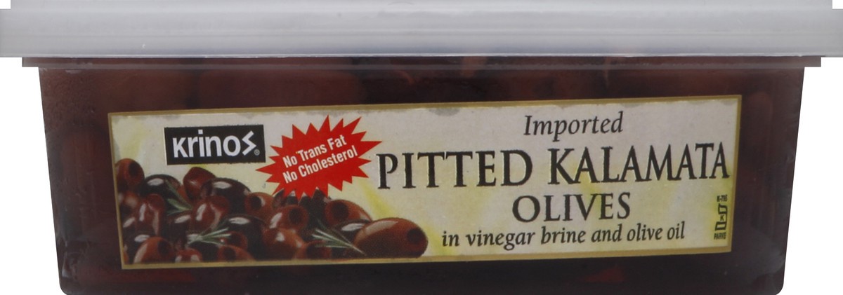 slide 3 of 3, Krinos Pitted Kalamata Olives, 8 oz