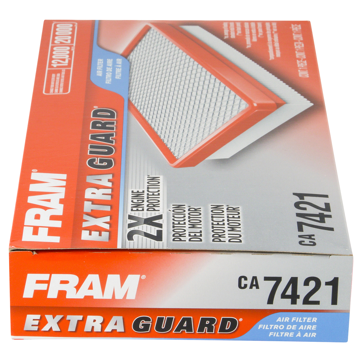 slide 2 of 5, Fram Extra Guard Air Filter CA7421, 1 ct