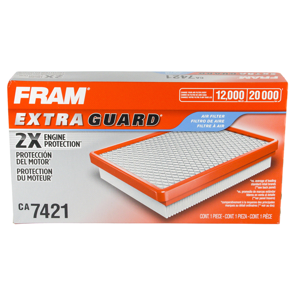 slide 1 of 5, Fram Extra Guard Air Filter CA7421, 1 ct
