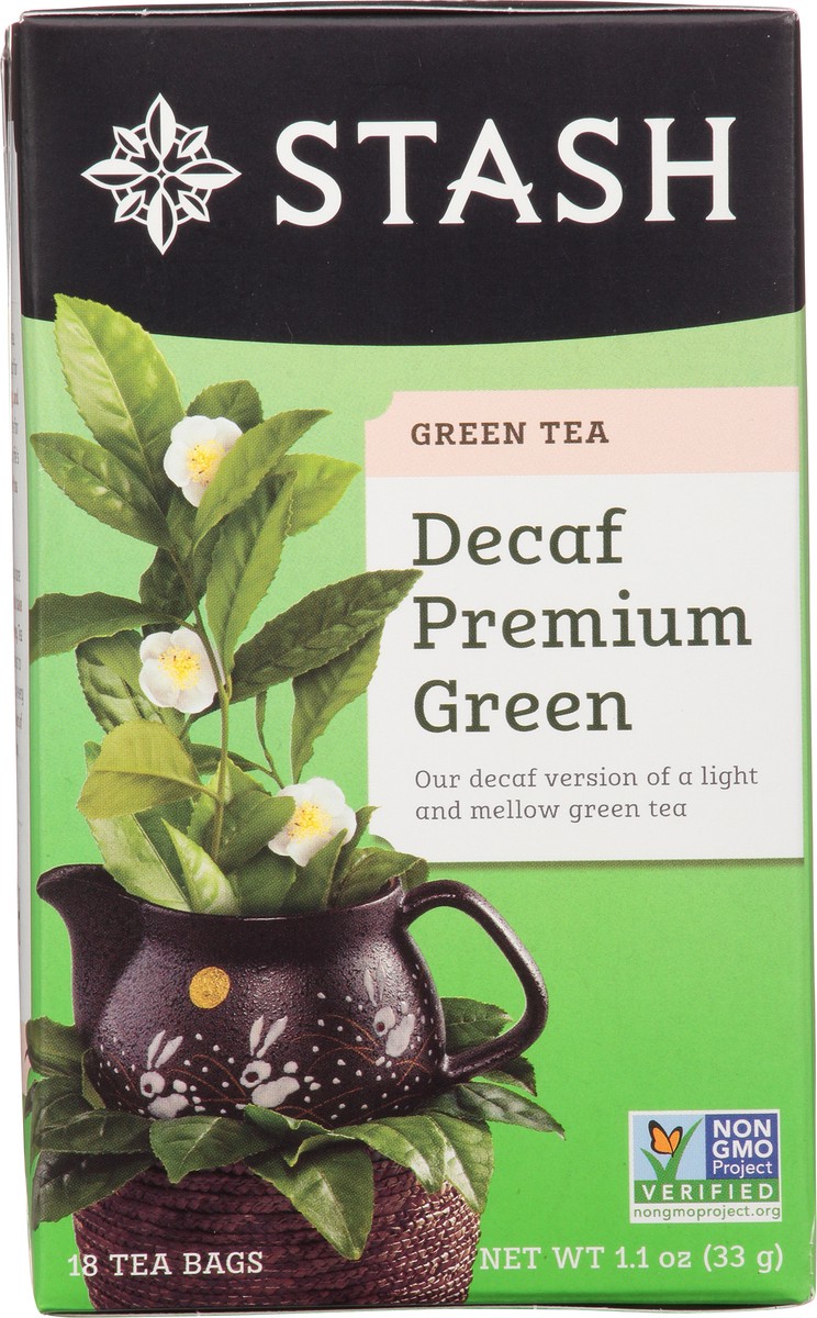 slide 7 of 13, Stash Premium Decaffeinated Green Tea Bags-Stash, 18 ct