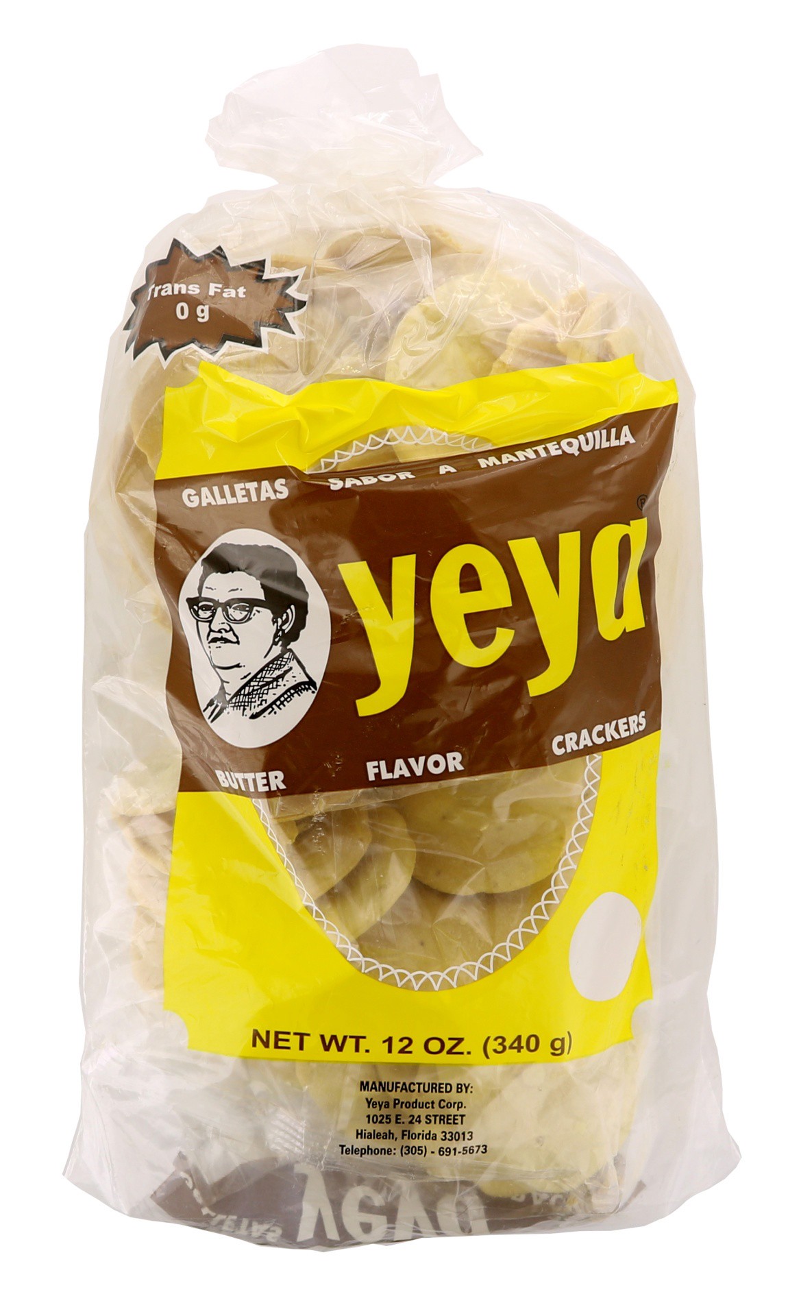 slide 1 of 1, Yeya Butter Crackers, 12 oz