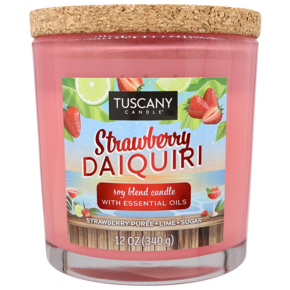 slide 2 of 2, Tuscany Candle Strwb Daiquiri Soy Blend Candle, 12 oz