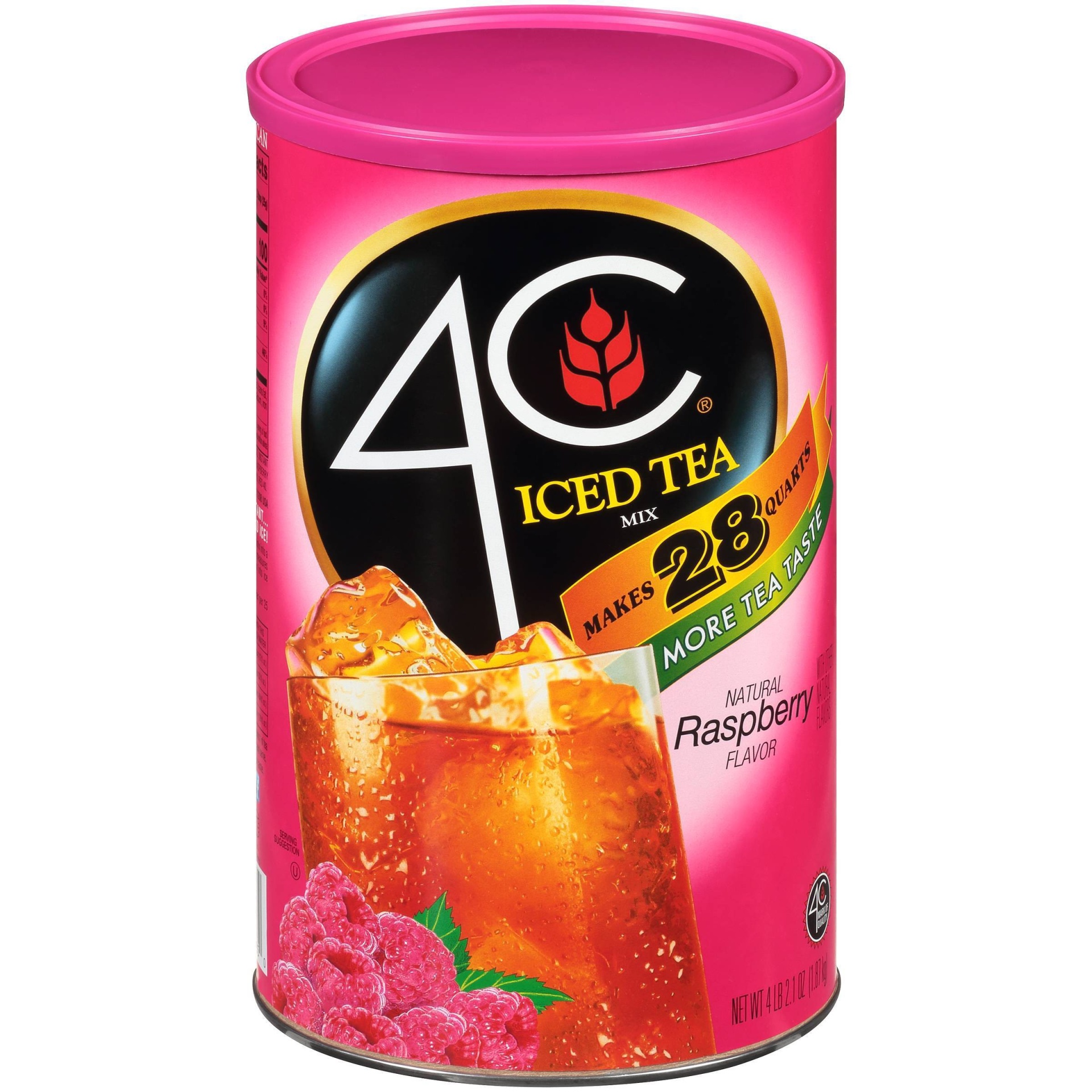 slide 1 of 8, 4C Raspberry Iced Tea Mix, 70.3 oz