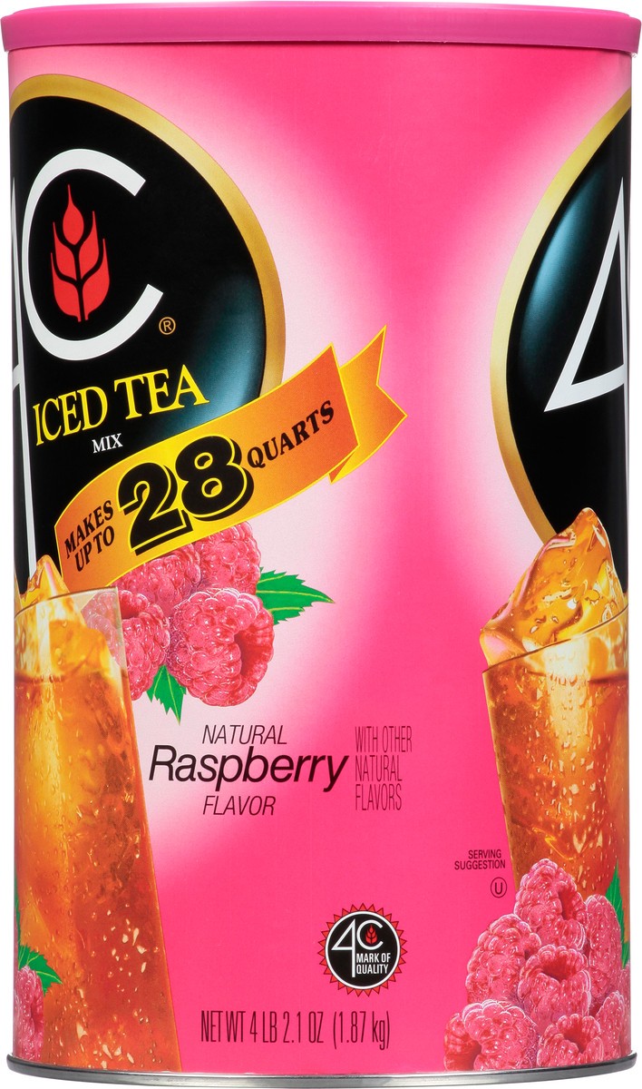 slide 12 of 14, 4C Raspberry Iced Tea Mix, 70.3 oz