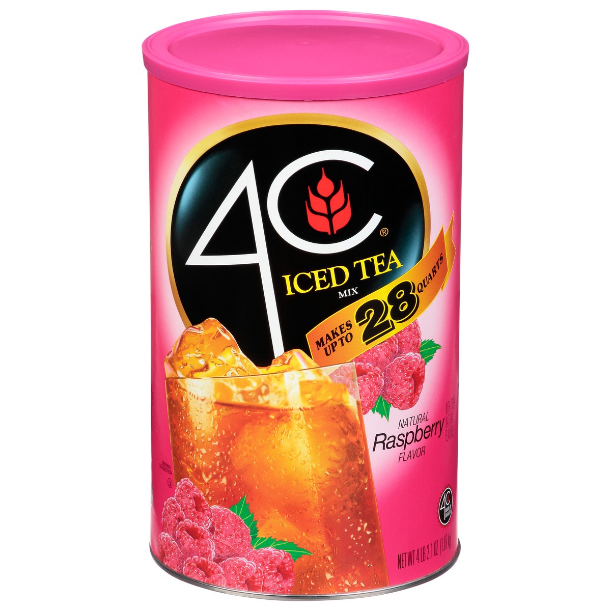 slide 13 of 14, 4C Raspberry Iced Tea Mix, 70.3 oz