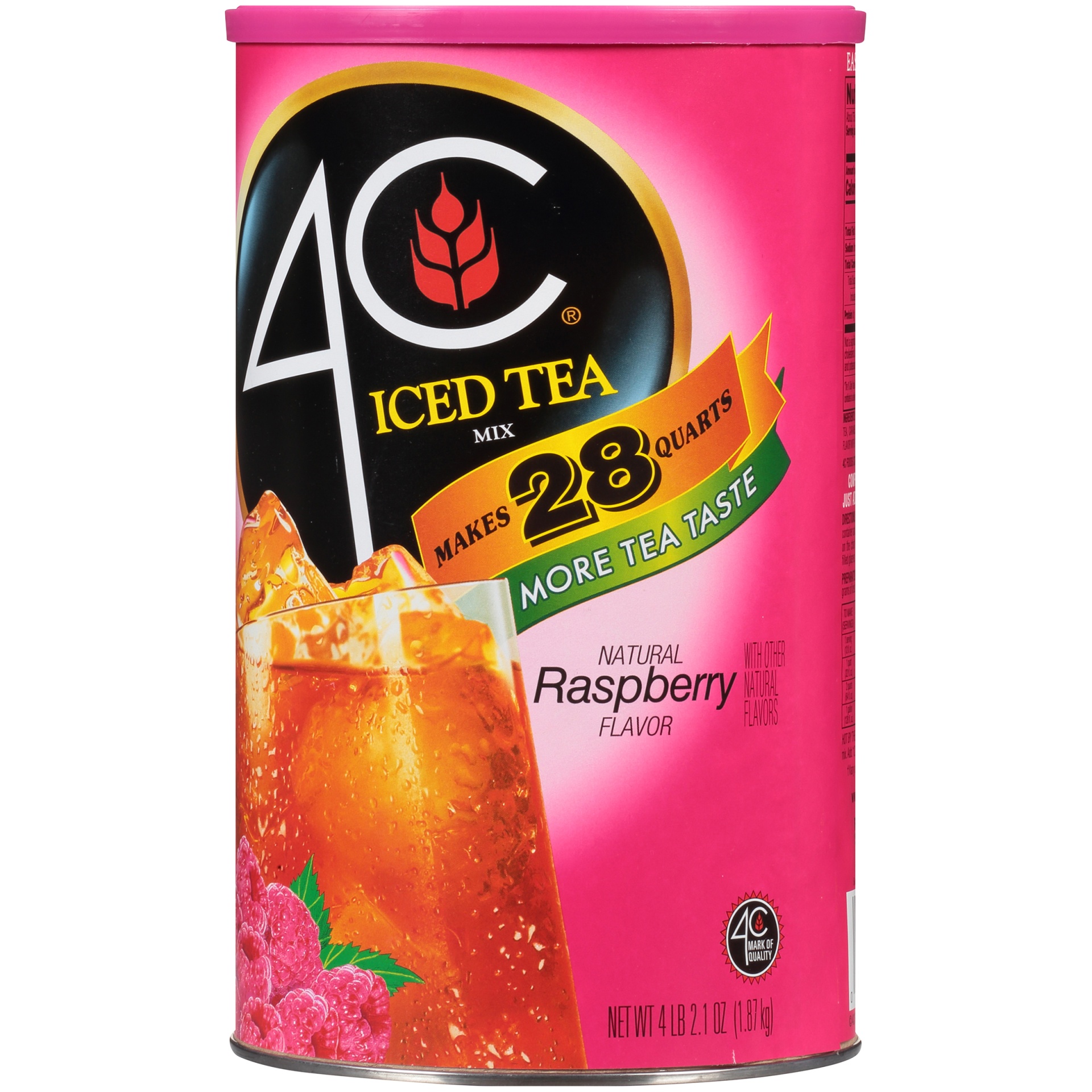 slide 6 of 8, 4C Raspberry Iced Tea Mix, 70.3 oz