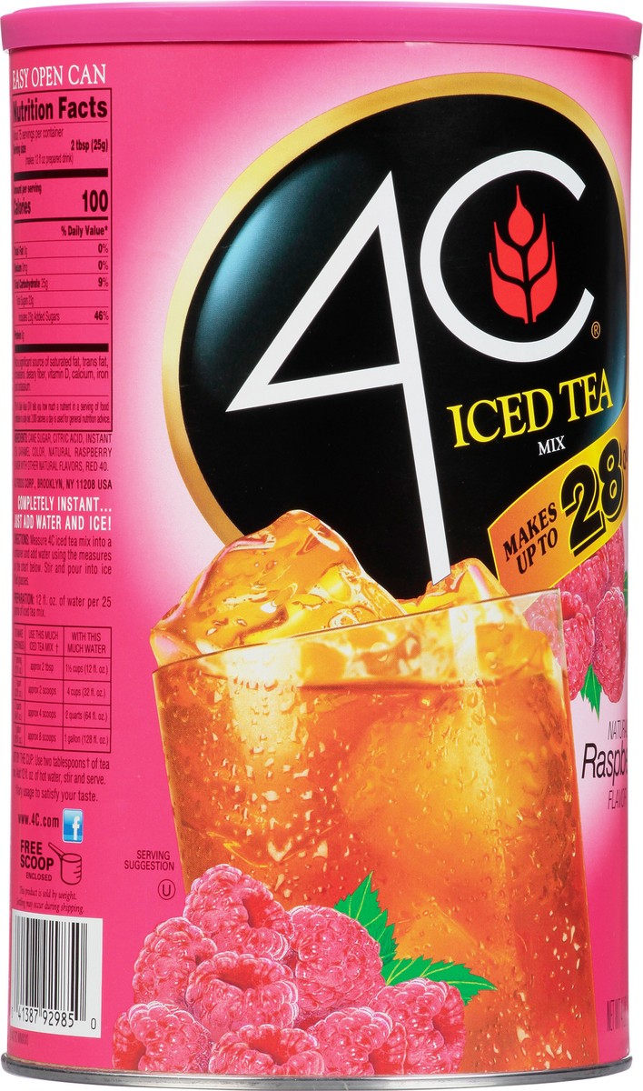 slide 9 of 14, 4C Raspberry Iced Tea Mix, 70.3 oz