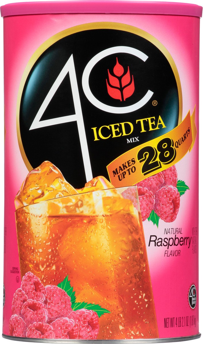 slide 11 of 14, 4C Raspberry Iced Tea Mix, 70.3 oz