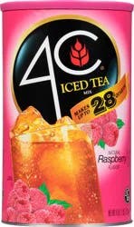 4C Raspberry Iced Tea Mix - 70.3 oz