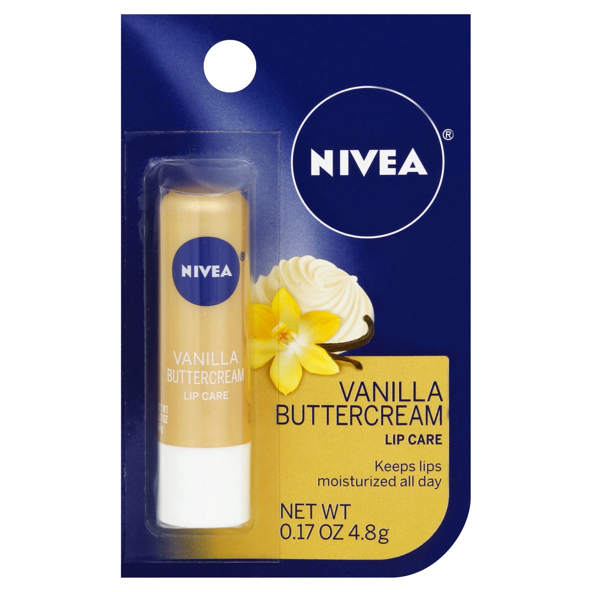 slide 1 of 5, Nivea Lip Care 0.17 oz, 0.17 oz