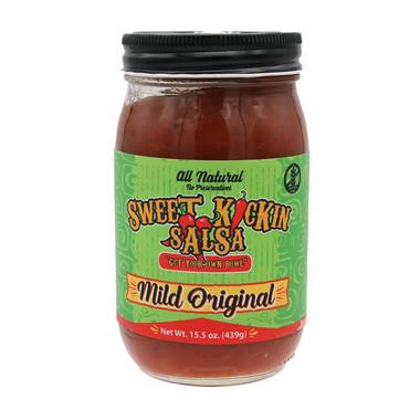 slide 1 of 1, Sweet Kickin Salsa, Mild, 15.5 oz