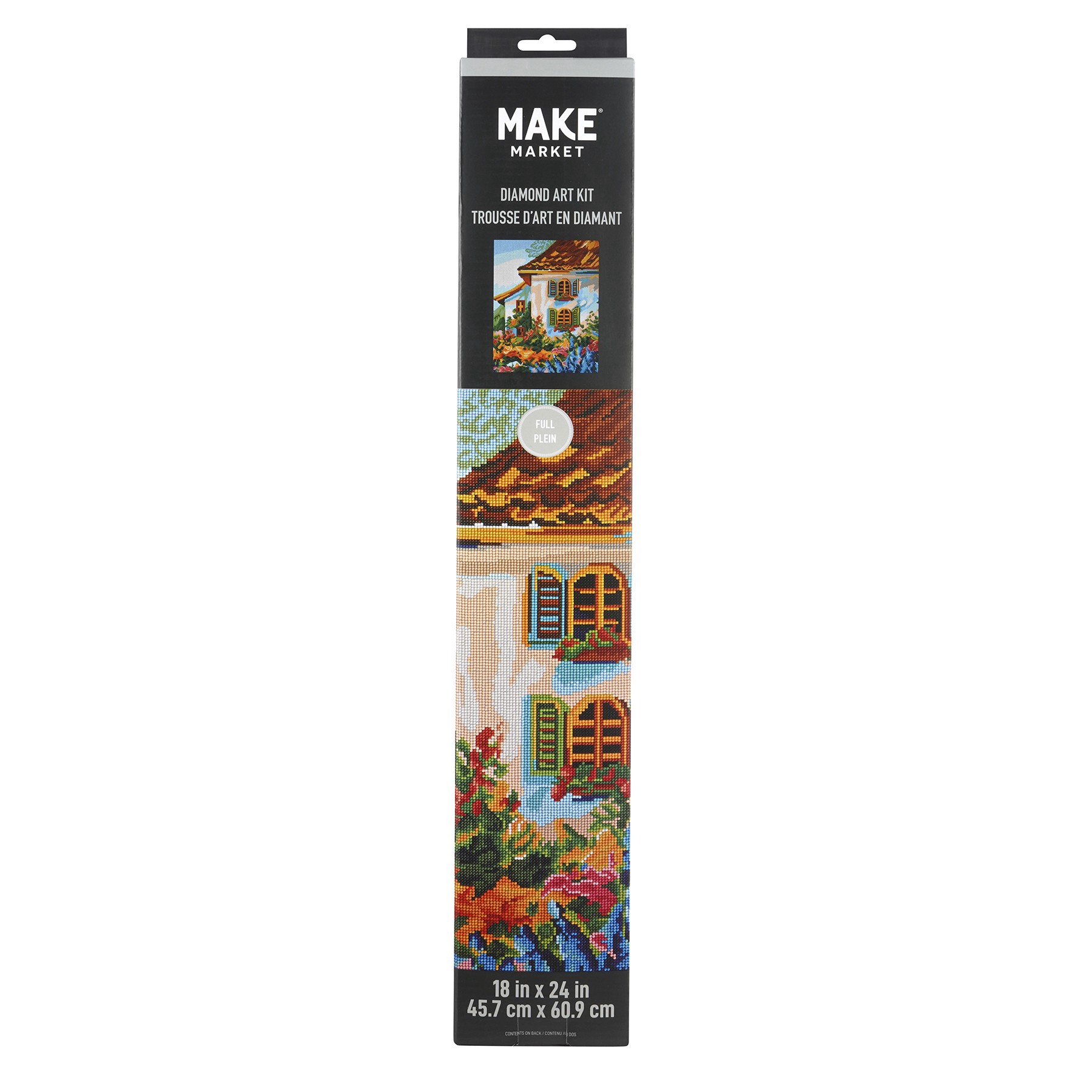 slide 4 of 4, Cottage Painting Diamond Art Kit By Make Market, 18 in x 24 in