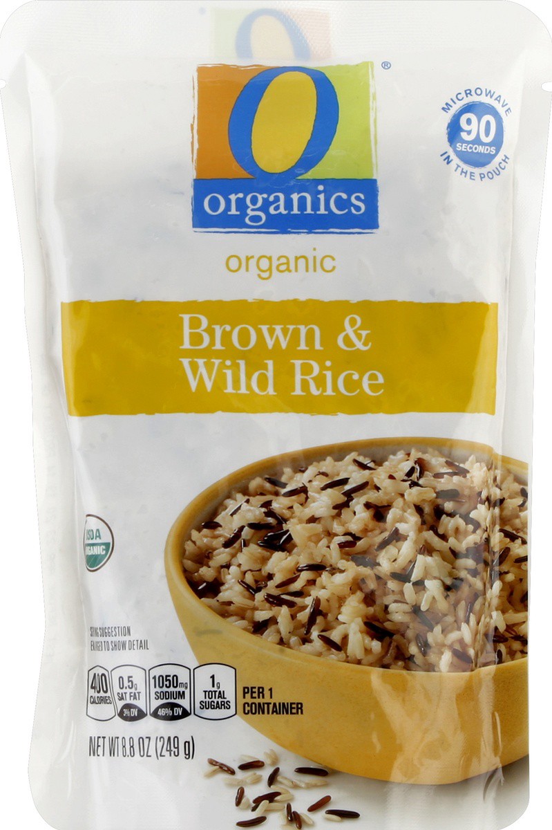 slide 2 of 2, O Orgnc Long Grain Wild & Brown Rice 90, 90 x 8.8 oz